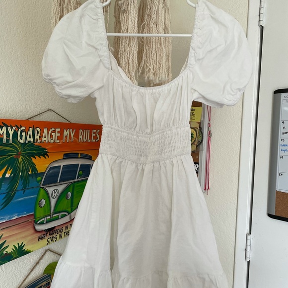 White Tie Dress - Picture 2 of 2